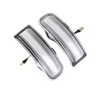 HCPAVEXT Luz Espejo Retrovisor Intermitentes LED Dinámicos Retrovisores Laterales Para Jeep Para Renegade 2015 2016 2017 2018 2019 2020 2021 2022(Clear)