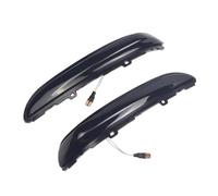 HCPAVEXT Luz Espejo Retrovisor Para Citroën C3 MK3 C4 Para Cactus Intermitente LED De Retrovisor Lateral(Black)