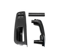 HCPAVEXT Manija Puerta Interior Izquierda Y Derecha Panel Interruptor Ventana Embellecedor Bisel Para VW Para Bora Para Golf 4 MK4 Para Jetta, Para Passat Manija Interior Coche(Carbon look 4PCS)