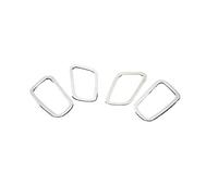 HCPAVEXT Manija Puerta Interior Plástico ABS Moldura Cubierta Marco Cuenco Para Kia Para Sorento L 2015 2016 2017 2018 2019 Manija Interior Coche(Low configuration)