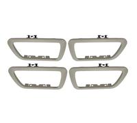 HCPAVEXT Marco Manija Puerta Interior Coche MR655490 MR655492 Para Mitsubishi Para Pajero V97 V93 V87 V98 Para Montero V70 V73 V77 Para Shogun V80 Manija Interior Coche(Beige 1 Set)