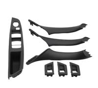 HCPAVEXT Para 5 Series F10 F11 F18 520i 523i 525i 528i 535i LHD Interior Apoyabrazos Tirador Puerta Panel Embellecedor Manija Interior Coche(Black 1)