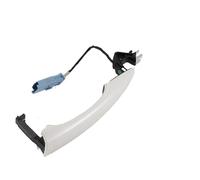 HCPAVEXT Para Citroën C5 C6 9686895477 9686895577 Manillas Exteriores Inductivas Delanteras Izquierda Y Derecha (Pearl White B)