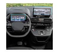 HCPAVEXT para Citroen para E-Berlingo 2024 2025 Protector De Pantalla Vidrio Templado 10 Pulgadas Radio Infoentretenimiento Coche GPS Instrumento