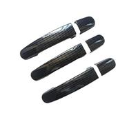 HCPAVEXT Para Ford Transit Para Custom Tourneo 2014 2015 2016 2017 2019 2020 Embellecedor Manija Puerta Plástico Imitación Fibra De Carbono (3)
