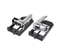 HCPAVEXT Para Kia Para Cerato Para Spectra 2004-2019 82610-2F010 82620-2F010 Manija De Puerta Interior Manija Interior Coche(Chrome 2pcs)