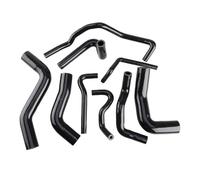 HCPAVEXT Para Mazda MX-5 MK1, para Roadster, para Miata NA NA6CE B6ZE, Motor De 1,6 litros, 1989-1997. Kit De Mangueras De Silicona para Radiador Color Negro. Autopartes