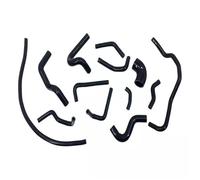 HCPAVEXT Para Mazda para Miata MX5 MX-5 NA MK1 1.6L 1989 1990 1991 1992 1993 1994 1995 1996 1997 1998 Kits De Mangueras De Respiración De Silicona Autopartes(Black)