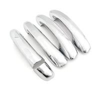 HCPAVEXT Para Mercedes Benz CLA A C Clase E GLC Y GLB Cubiertas Manijas Puerta Para Vehículos Con Volante A La Izquierda LHD (Silver 0 sensor)
