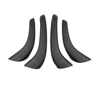HCPAVEXT Para Mercedes Para Benz Clase S W220 1998-2003 Coche Delantero Trasero Izquierdo Derecho Interior Puerta Agarre Tirador Cubierta Embellecedor Manija Interior Coche(Black Cover 4PCS)