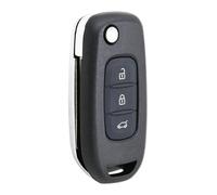 HCPAVEXT para R&ENAULT para Kadjar para Captur para Símbolo para Megane 3 2013-2017 Plegable con Tapa De 3 Botones para Llave De Coche Funda Carcasa Car Carcasa la Llave Plegable