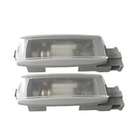 HCPAVEXT Para VW para Golf 7 2014-2019 para Jetta 1K 2006-2010 para S&cirocco 2008-2017 Parasol Interior Techo Luz Lectura Lámpara 1K0947109 Autopartes(Gray,2PCS)