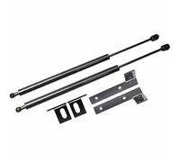 HCPAVEXT Para VW para Tiguan 2010-2017 Capó Delantero del Coche Capó Modificar Puntales De Gas De Elevación De Apoyo Amortiguador De Choque Amortiguador Autopartes(Black Carbon Fiber)