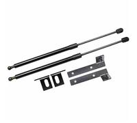HCPAVEXT Para VW para Tiguan 2010-2017 Capó Delantero del Coche Capó Modificar Puntales De Gas De Elevación De Apoyo Amortiguador De Choque Amortiguador Autopartes(Black)