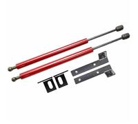 HCPAVEXT Para VW para Tiguan 2010-2017 Capó Delantero del Coche Capó Modificar Puntales De Gas De Elevación De Apoyo Amortiguador De Choque Amortiguador Autopartes(Red Carbon Fiber)