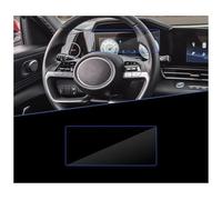 HCPAVEXT Película Protectora Pantalla Táctil Completa GPS Navegación Coche Vidrio Templado para Hyundai para Elantra para Avante I30 Sedan CN7 MK7 2021 2022 (For Instrument)