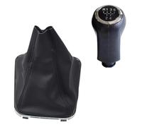 HCPAVEXT Pomo De Cambio Marchas Para OPEL Para Zafira B 2005-2014 5/6 Velocidades Con Funda Cuero (5 Speed-Set)