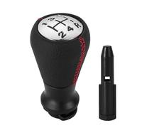 HCPAVEXT Pomo De Palanca Cambios Cuero Para Citroën C1 C3 C4 Para Saxo Para Xsara Y Para Xantia (Red With Adapter)