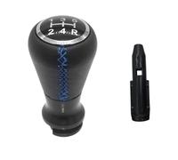 HCPAVEXT Pomo De Palanca Cambios Cuero Para Citroen C3 C4 C5 Funda Protectora Accesorios Para Coche (Blue B)