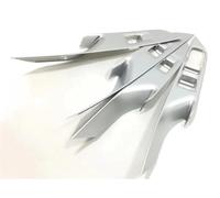 HCPAVEXT Reposabrazos Puerta Interior Para Cadillac XT4 2019 2020 2021 2022 Embellecedor Cubierta Panel Botones Elevación Vidrio Para Ventana Manija Interior Coche(Plata)