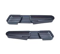 HCPAVEXT Salida Ventilación Aire Acondicionado para VW para Polo 2019-2023 Cubierta Protectora De Ventilación De Aire Acondicionado Interior De Automóvil Cubierta Antipolvo del Asiento Trasero