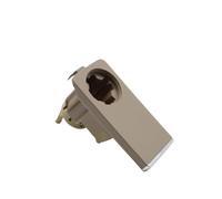 HCPAVEXT Tapa Compartimento Coche Guantera Interruptor Asa Para Mercedes Para Benz C E Clase W204 W212 W207 GLK204 Manija Interior Coche(Dark Beige)
