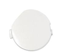 HCPAVEXT Tapa De Gancho De Remolque para Parachoques Delantero Y Trasero De para Mazda 6 Atenza 2020-2021 (Front White)