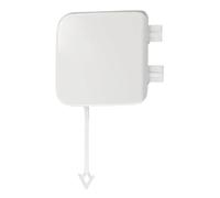 HCPAVEXT Tapa del Gancho De Remolque del Parachoques Trasero para A4 B9 2017-2019 Lado Derecho (Pasajero) Autopartes(Blanco)