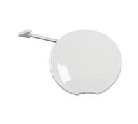 HCPAVEXT Tapa del Gancho De Remolque del Parachoques Trasero para Jazz para Fit GE6 Y GE8 2009-2011 71504TF0000 Autopartes(White Driver Side)