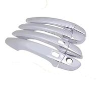 HCPAVEXT Tirador De Puerta De Fibra De Carbono Para Citroën Para Berlingo K9 2019 2020 2021 2022 2023 2024 (Chrome,2 keyless Entry)
