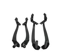 HCPAVEXT Tirador Puerta Interior Delantero Trasero Izquierdo Y Derecho Coche Embellecedor 2208100154 Para Mercedes Para Benz Clase S W220 1998-2003 Manija Interior Coche(Black 4PCS)