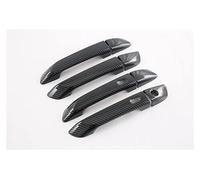 HCPCNDNMUB exterior Accesorios Estilo Coche ABS Para ISUZU Para D MAX DMAX 2019 2020 2021 2022 Tapa Manija Coche Cubiertas Marco Embellecedores Pegatina Protectora(Carbon Black)