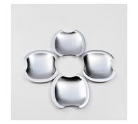 HCPCNDNMUB exterior Cubierta Cromada ABS Para Manija De Puerta Embellecedor Para Taza Superposición De Estilo De Coche Para H& Para Hyundai Para Santa Para Fe 2007-2012(Bowl)