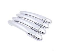 HCPCNDNMUB exterior Cubierta Cromada Para Manija De Puerta Juego De Molduras De Captura Para Renault Para Fluence 2009-2019 Accesorios De Estilo De Tapa De Coche(No Keyhole No Button)