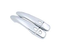 HCPCNDNMUB exterior Cubierta De Manija De Puerta Cromada Accesorios De Coche Para Renault Para Alaskan 2015 2016 2017 2018 2019 Pegatinas Decorativas(2 Button 2 Door)