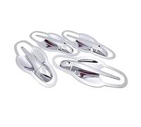 HCPCNDNMUB exterior Cubierta De Manija De Puerta Cromada Juego De Molduras De Captura Accesorios De Tapa De Coche Para Toyota RAV4 Para RAV 4 XA40 2013 2014 2015 2016 2017 2018(Handle Bowl 4 Door)