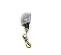 HCPCNDNMUB Luz Indicadora De Señal Giro Para Motocicleta CBT125 TH90 Piezas Intermitentes Delanteras Y Traseras Para Scooter Par Luces Para Moto luces intermitentes(Claro)