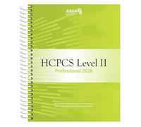 HCPCS 2026 Level II Professional Edition