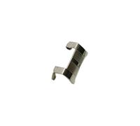 HCPGBGLBTF 2 piezas de piezas de modificación de acero inoxidable del adaptador del conector de metal de 16 mm Hebilla de mesa