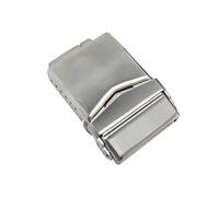 HCPGBGLBTF 22mm 20mm 18mm PVD Hebilla de reloj de acero inoxidable Hebilla Sólido Doble Push Button Doble Reloj Hebilla Mariposa Despliegue Buck Hebilla Hebilla de mesa(Steel-18MM)