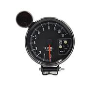HCPGBGLBTF 5 Pulgadas 7 Colores Retroiluminación Auto Racing Modificación de automóvil Motor de tacómetro Motor de Gasolina 11000 RPM Medidor de luz de Cambio Tacómetro para automóvil