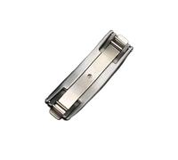 HCPGBGLBTF Cierre plegable Cierre de acero inoxidable Cierre de mariposa Double plegable Hebilla 6.0mm 6,8mm 7,0mm 7,6 mm 7,8mm 8,9 mm 9,0mm 9.2mm Compatible for OLEVSJ12 Hebilla de mesa(6.8mm)