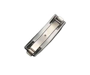 HCPGBGLBTF Cierre plegable Cierre de acero inoxidable Cierre de mariposa Double plegable Hebilla 6.0mm 6,8mm 7,0mm 7,6 mm 7,8mm 8,9 mm 9,0mm 9.2mm Compatible for OLEVSJ12 Hebilla de mesa(7.8mm)