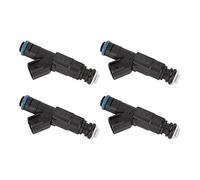 HCPGBGLBTF Conjunto de 4 inyectores de combustible 0280156154 Compatible for Ford Compatible for enfoque compatible for Fiesta Compatible for Mondeo Compatible for Mazda Compatible for Volvo Inyector