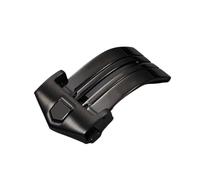 HCPGBGLBTF Hebilla de banda de reloj de acero inoxidable for la etiqueta Reloj Correa Pliegue de correa de cierre use en cuero o banda de reloj de goma 18 mm 20 mm relojes abajo Hebilla de mesa(Black