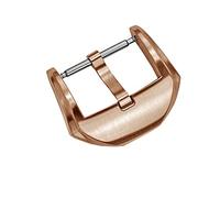 HCPGBGLBTF Hebilla de la lengua de bronce completamente cepillada 22 mm 3.0 for barra de resorte Hebilla de mesa