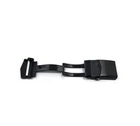 HCPGBGLBTF Metal sólido doble pulsador botón plegable hebilla mariposa despliegue cierre reloj correa reparación negro plata 22 mm reloj de reloj Hebilla de mesa(Noir)