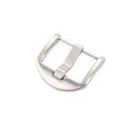 HCPGBGLBTF Moda Black Silver Universal Watch Strap Buckle 18mm 20mm 22 mm 304 Acero inoxidable de doble cara Compatible for Huawei Compatible for Samsung Hebilla de mesa(20mm Silver)