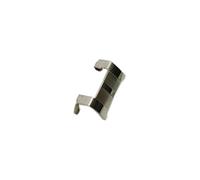 HCPGBGLBTF Piezas de modificación de acero inoxidable Piezas de hebilla duradera Cabeza de cabeza 16 mm Adaptador de conector de metal compatible for CASIO EF-540 Hebilla de mesa