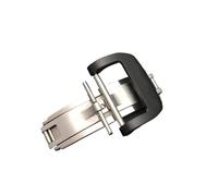 HCPGBGLBTF Piezas de reloj de correa de cierre de 20 mm de acero inoxidable Piezas de reloj adecuadas compatibles for RM35 Hebilla de mesa
